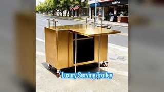 Сервировочная тележка для роскошного отеля