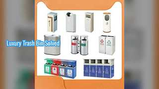 Роскошный мусорный бак в отеле, офис, дом КТВ