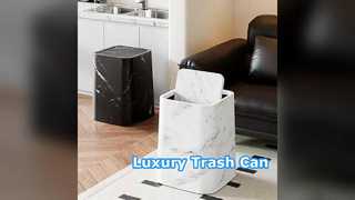 роскошный мусорный бак из нержавеющей стали