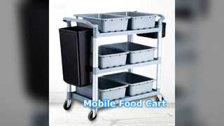 Мобильная тележка для еды, закусок, молока, чая, кофе