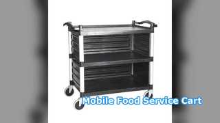 Food Service Cart Stainless Steel Trolley
