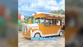 Mobile Kitchen Trolley Service Cart