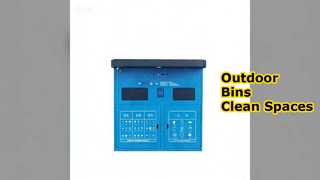 Наружные мусорные баки из нержавеющей стали