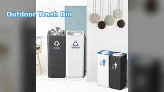 Наружный мусорный бак из нержавеющей стали