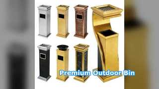 Наружный мусорный бак из нержавеющей стали