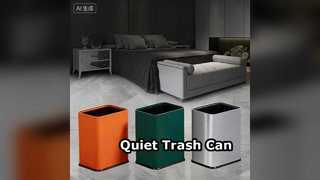 Тихий, мягкий закрывающийся мусорный бак, ванная комната, кухня