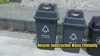 Construction Waste Recycling Crusher Systems