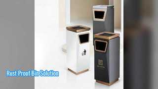 Металлический мусорный бак 660л 240л на открытом воздухе устойчивый к ржавчине