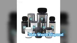 Безопасный контейнер для ножной педали для удаления медицинских отходов