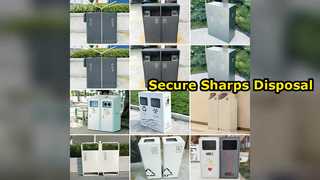 Безопасный ящик для утилизации острых предметов