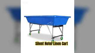 Silent Hotel Linen Cart Trolley