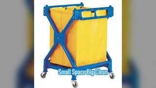 Small Hotel Linen Cart Compact & Efficient