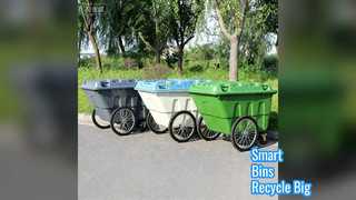 Умные мусорные баки: масштабные решения по переработке отходов