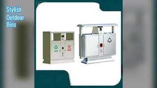 Уличные мусорные баки: прочные и стильные