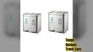 Прочные уличные мусорные баки