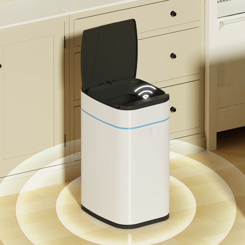 Slim Smart Trash Can Self Seal Smart Food Waste Bin Self-changing Smart ...