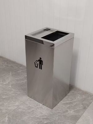 1.3 Gallon Rectangular Indoor Trash Can with Customizable Color for Healthy Eco-friendly Recycling