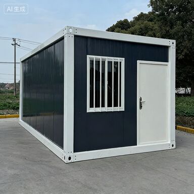Mobile Integrated Easy-Assembly Flat-Pack Container House for Site Use | Prefabricated Building