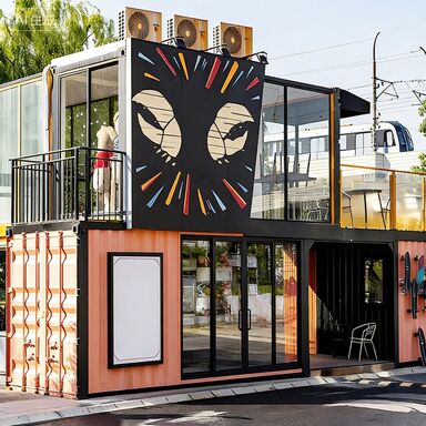 Ecofriendly Custom Container Mobile House for Commercial Street with Fingerprint Resistant and Easy to Clean Features