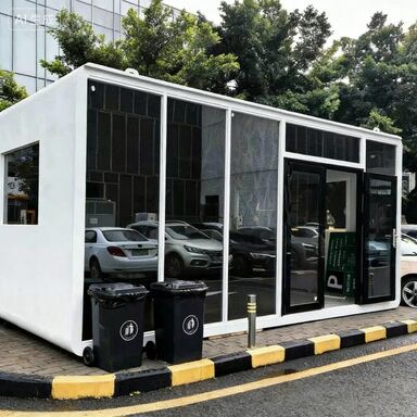 Custom Outdoor Trash Can with Steel Plate Spraying Built-in Charcoal Filter and Non-slip Rubber Feet