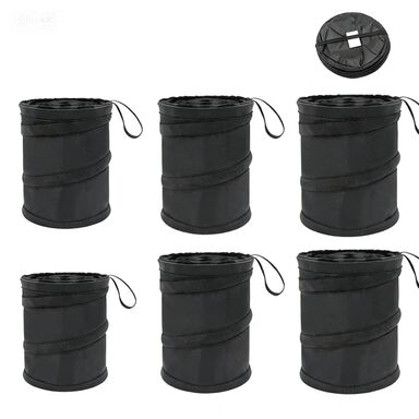 Foldable Multi-Functional Car Trash Can with Odor Control for Vehicle Use