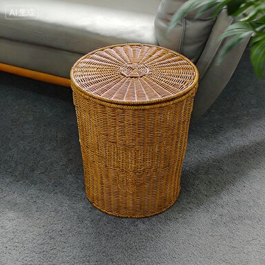 Stainless Steel UV Resistant Trash Can with Ergonomic Side Handles for Home and Office